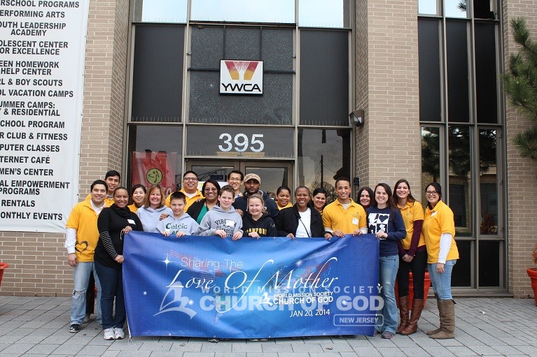 Brightening Walls with Jersey Cares at YWCA in Orange