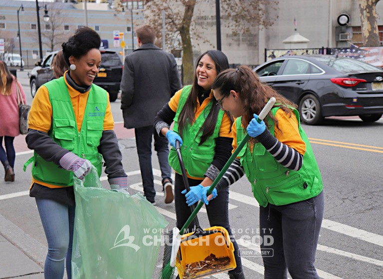world mission society church of god new jersey mothers street cleanup laughing