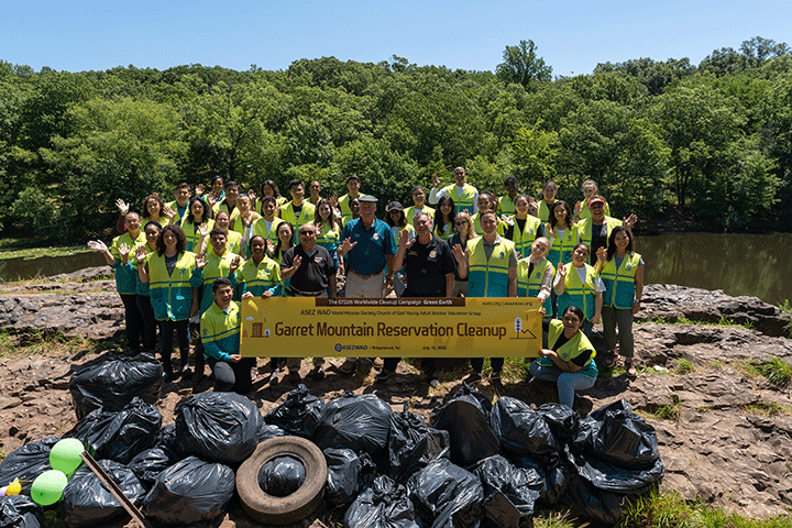 ASEZ WAO Cleanup at Garret Mountain Reservation