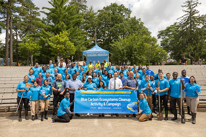 ASEZ ABC Blue Carbon Cleanup in New Jersey