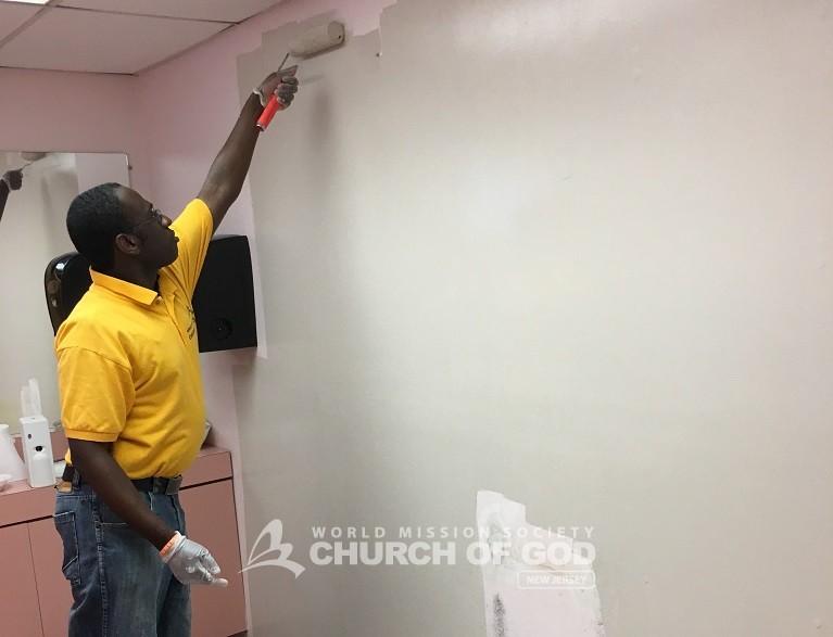 World Mission Society Church of God north brunswick senior citizen center painting project