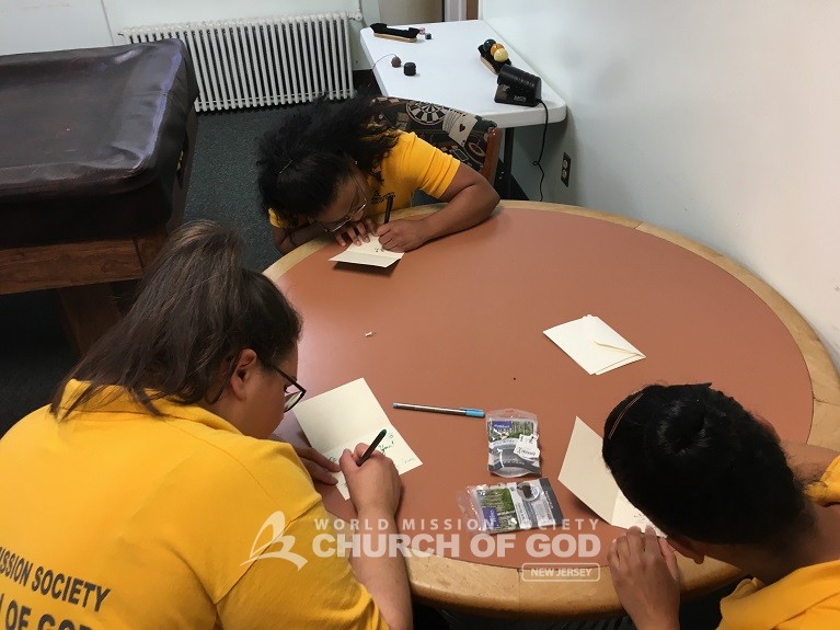 World Mission Society Church of God north brunswick senior citizen center painting project