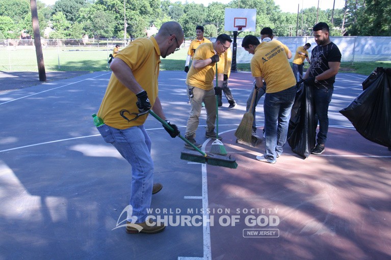 world mission society church of god new jersey bogota nj ridgefield park cleanup 