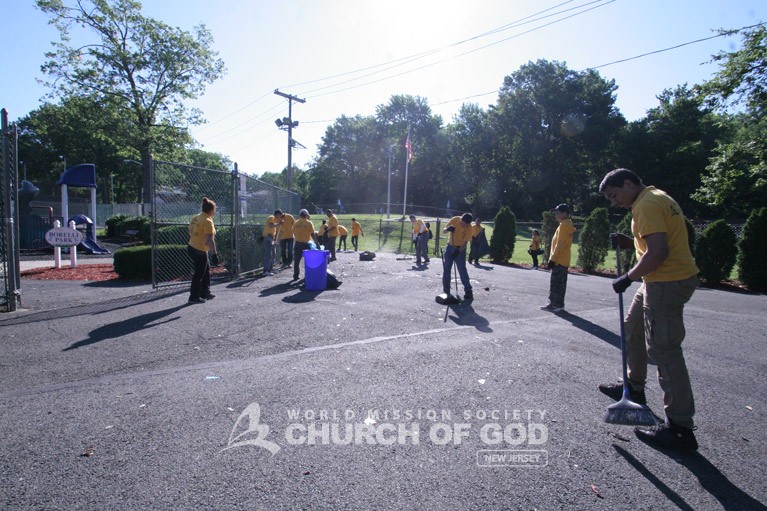 world mission society church of god new jersey bogota nj ridgefield park cleanup 