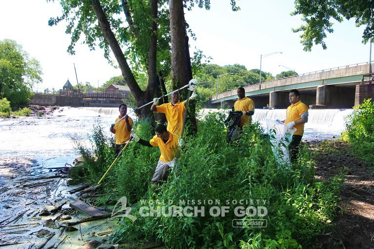 world mission society church of god new jersey ridgewood nj paterson great falls park cleanup 
