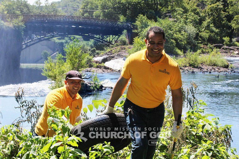 world mission society church of god new jersey ridgewood nj paterson great falls park cleanup 