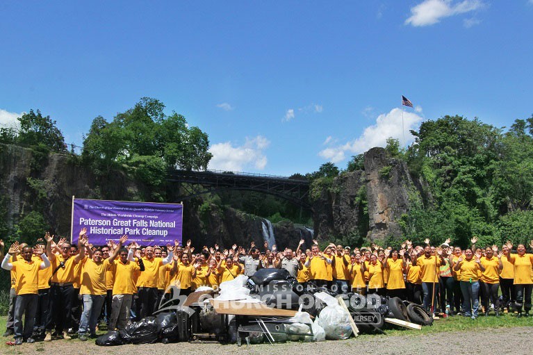 world mission society church of god new jersey ridgewood nj paterson great falls park cleanup 